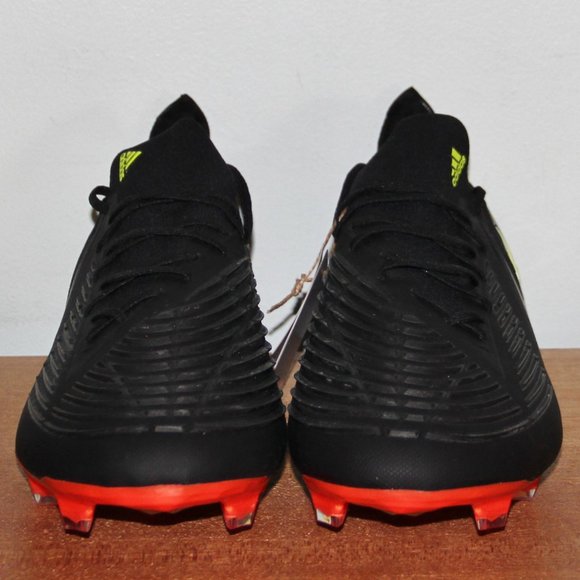 Adidas Predator Edge.1 Low FG Soccer Cleats Men 7 Black Red Yellow
